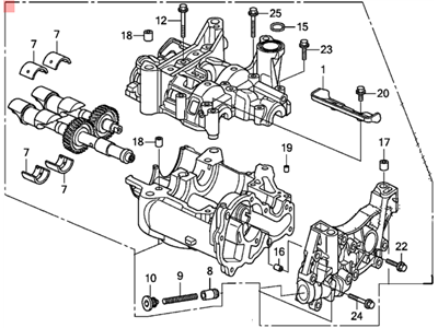 2017 Acura ILX Oil Pump - 15100-5A2-A03