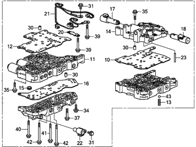 2026 Acura Integra Valve Body - 27000-5X9-014