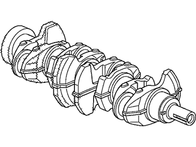 2019 Acura TLX Crankshaft - 13310-5A2-A10