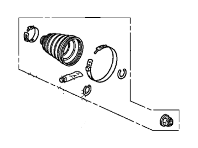 Acura MDX CV Boot - 44018-T2B-305