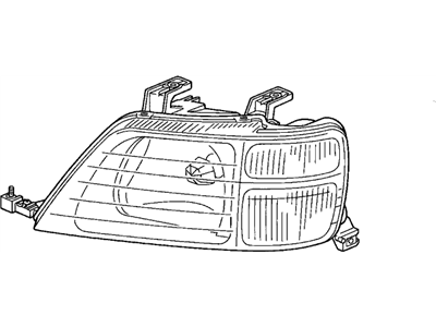 75133-SZ5-003 Acura Stopper, Front Grille Illustration 1 of 1