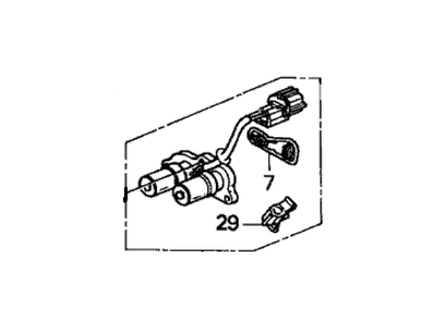 Acura Integra Torque Converter Clutch Solenoid - 28200-P4R-003