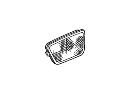 75813-SP0-A01 Acura Rear Stone Guard Clip Illustration 1 of 1