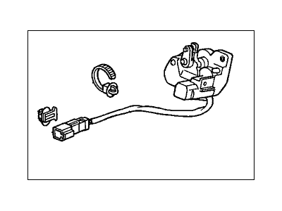 Acura 72115-SR3-J11 Passenger Side Rear Door Latch Actuator