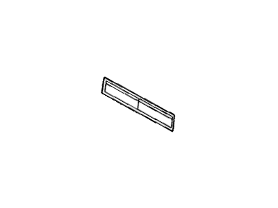 Acura 81459-SZ3-000 Label, Pretensioner Caution