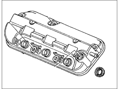 2002 Acura TL Valve Cover - 12310-P8F-A00