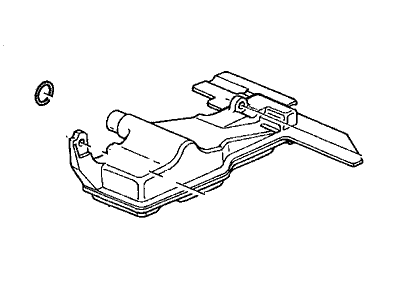 Acura Automatic Transmission Filter - 25420-P7X-003