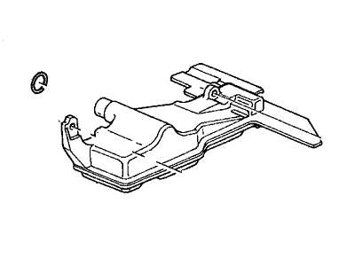 Acura TL Automatic Transmission Filter - 25420-P7X-003