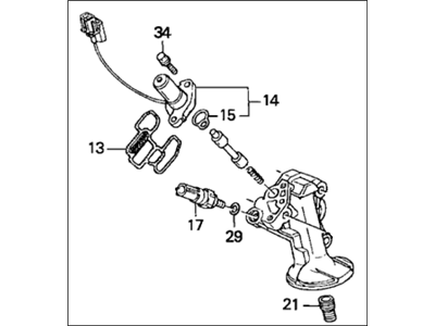 2002 Acura MDX Spool Valve - 15811-P8E-A01