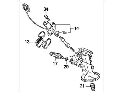 2000 Acura TL Spool Valve - 15811-P8E-A01