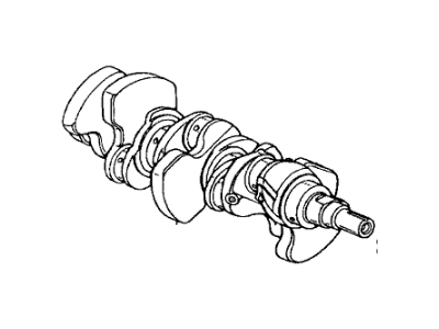29021-RDK-000 Acura Shaft, Transfer Driven Gear Illustration 1 of 1