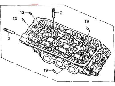 2002 Acura TL Cylinder Head - 12100-P8E-306