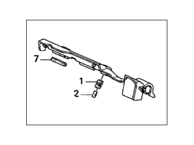 Acura 17123-P8F-A00 Cover Assembly C, Intake Manifold