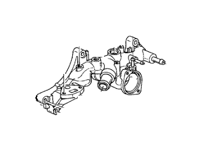 Acura TL Thermostat Housing - 19410-P8F-A01