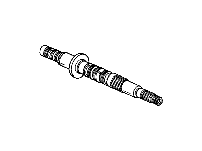 Acura 23230-P7T-000 Shaft, Secondary