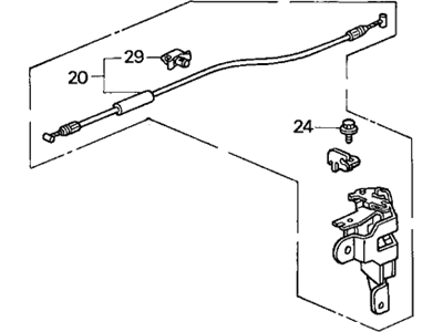 76620-SEC-305 Acura Windshield Wiper Drive Blade Illustration 1 of 1