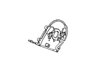 Acura 11862-P8A-A00 Gasket, Front Timing Belt Back Cover Plate