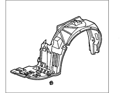 32743-R8A-A50 Acura Stay, Rear Transmiss Holder Illustration 1 of 1