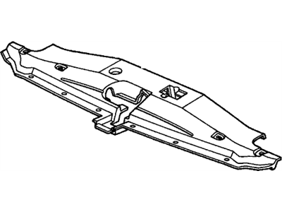 Acura 77299-TK4-A11ZA Garnish, Driver (3D Metallic) (3D Metal Geometry Film) 77299-TK4-A11ZA Acura Garnish, Driver (3D Metallic) (3D Metal Geometry Film) Illustration 1 of 1
