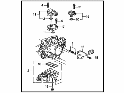 34101-SF0-003 Acura Lens Illustration 1 of 1