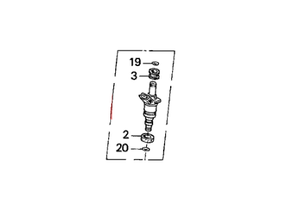 1999 Acura TL Fuel Injector - 06164-P8F-A00