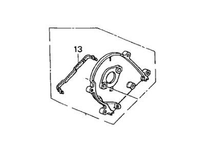 2002 Acura MDX Timing Cover - 11870-P8A-A00