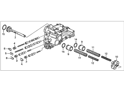 Acura 27400-P7X-A50 Body Assembly, Servo