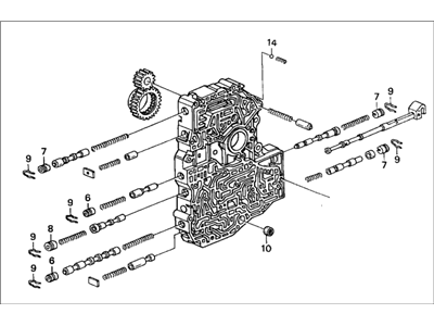 Acura Valve Body - 27000-P7T-000