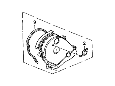 2002 Acura MDX Timing Cover - 11830-P8E-A00