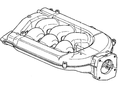 Acura TL Intake Manifold - 17100-P8F-A00