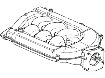 Acura 17100-P8F-A00 Manifold, In.