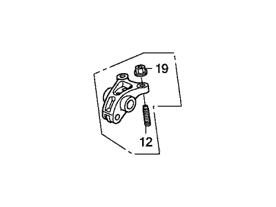 2015 Acura RDX Rocker Arm - 14610-R70-A02