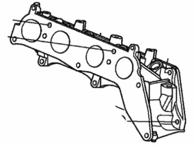 Acura 17050-R40-A00 Base, Injector
