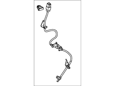 2009 Acura TSX ABS Wheel Speed Sensor - 57455-TA0-H01