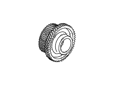 Acura 23455-R90-B00 Gear, Secondary Shaft Third