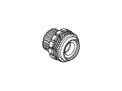 Acura 23430-RWE-000 Gear, Secondary Shaft Second