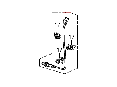 Acura 36542-R70-A01 Rear Oxygen Sensor