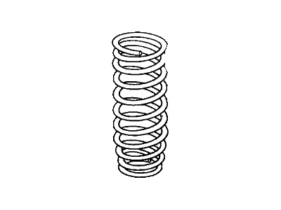 Acura 52441-SR3-A05 Rear (Mitsubishi) Spring