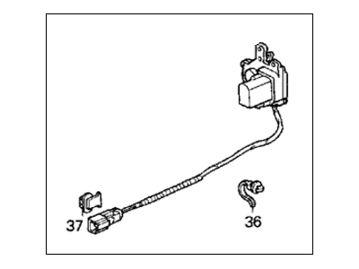 Acura 72155-SR4-A02 Left Front Door Lock Actuator