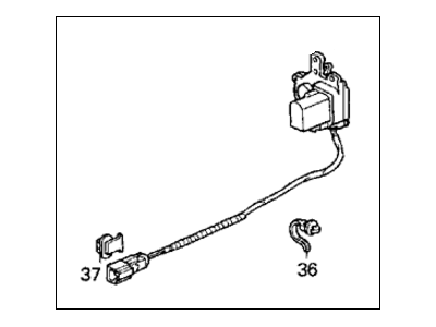 Acura 72115-SR4-A02 Right Front Door Lock Actuator Assembly