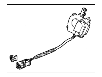 2001 Acura Integra Door Lock Actuator - 72655-SR4-J02