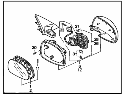 Acura 76825-SZA-A01 Cushion 76825-SZA-A01 Acura Cushion Illustration 1 of 1