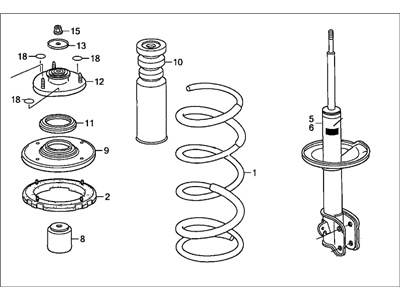84603-SY8-A00 Acura Net, Convenience Illustration 1 of 1