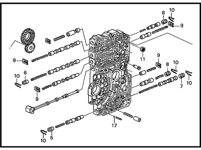 Acura Valve Body - 27000-PVG-A00
