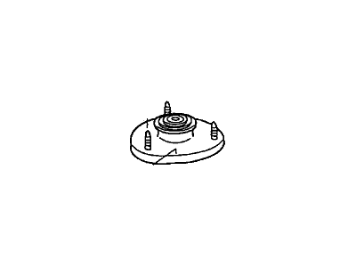 Acura MDX Shock And Strut Mount - 51920-S9V-A01