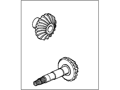 Acura 29210-PGH-010 Gear Set, Transfer Hypoid