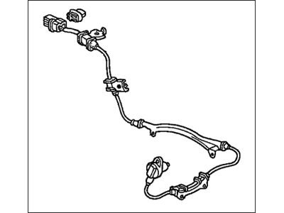 Acura 57475-S3V-A52 Sensor Assembly, Left Rear