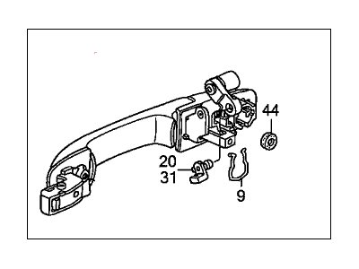 22539-PDM-003 Acura Spring, Clutch Disk Illustration 1 of 1