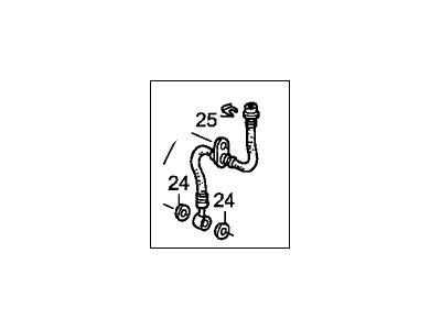 Acura MDX Hydraulic Hose - 01464-S0X-000