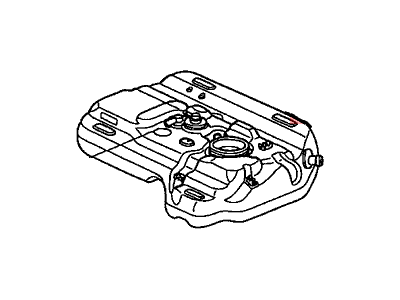 Acura MDX Fuel Tank - 17500-S3V-A12